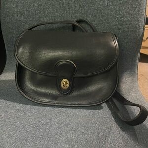 Vintage Coach Prairie Crossbody Bag 9954 Black
